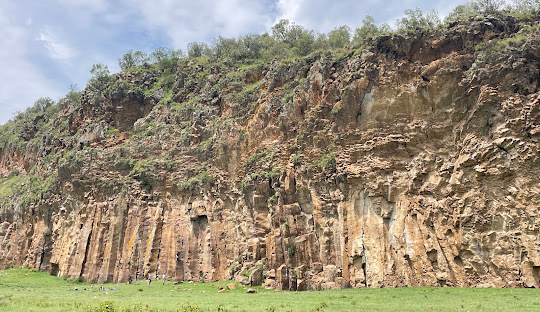 Fischer's Tower volcanic plug at Hell's Gate National Park