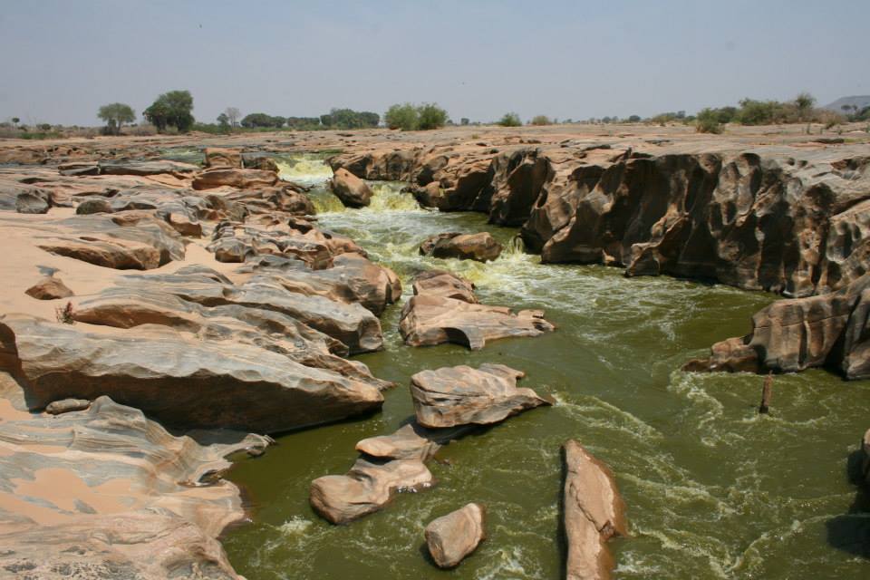 Galana River in Tsavo East National Park
